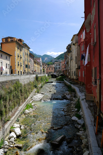 Carrara Toskana Italien Stadtansicht