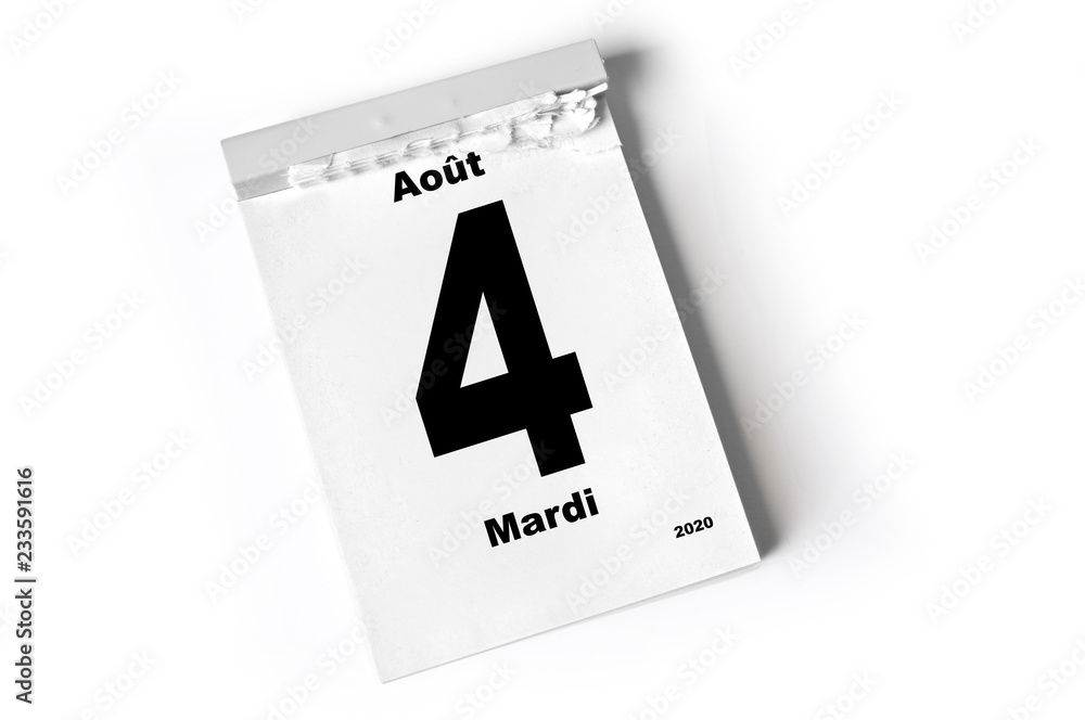 4. août 2020 4. août 2020