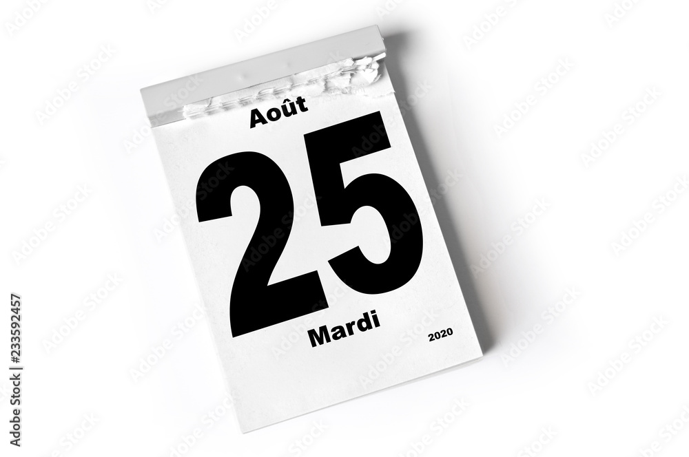 25. août 2020 25. août 2020