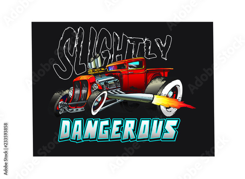 Fotografi hot rod truck 1