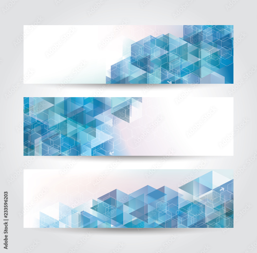Abstract design templates banners, flyers and posters with geometric shapes, vector. Abstract design templates banners, flyers and posters with geometric shapes, vector.