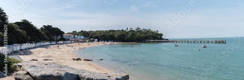Plage du Bois de la Chaise sur l'île de Noirmoutier en Vendée