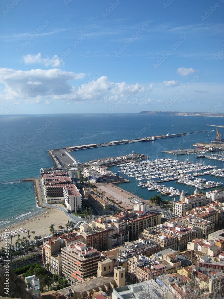 Fototapeta premium Alicante city view