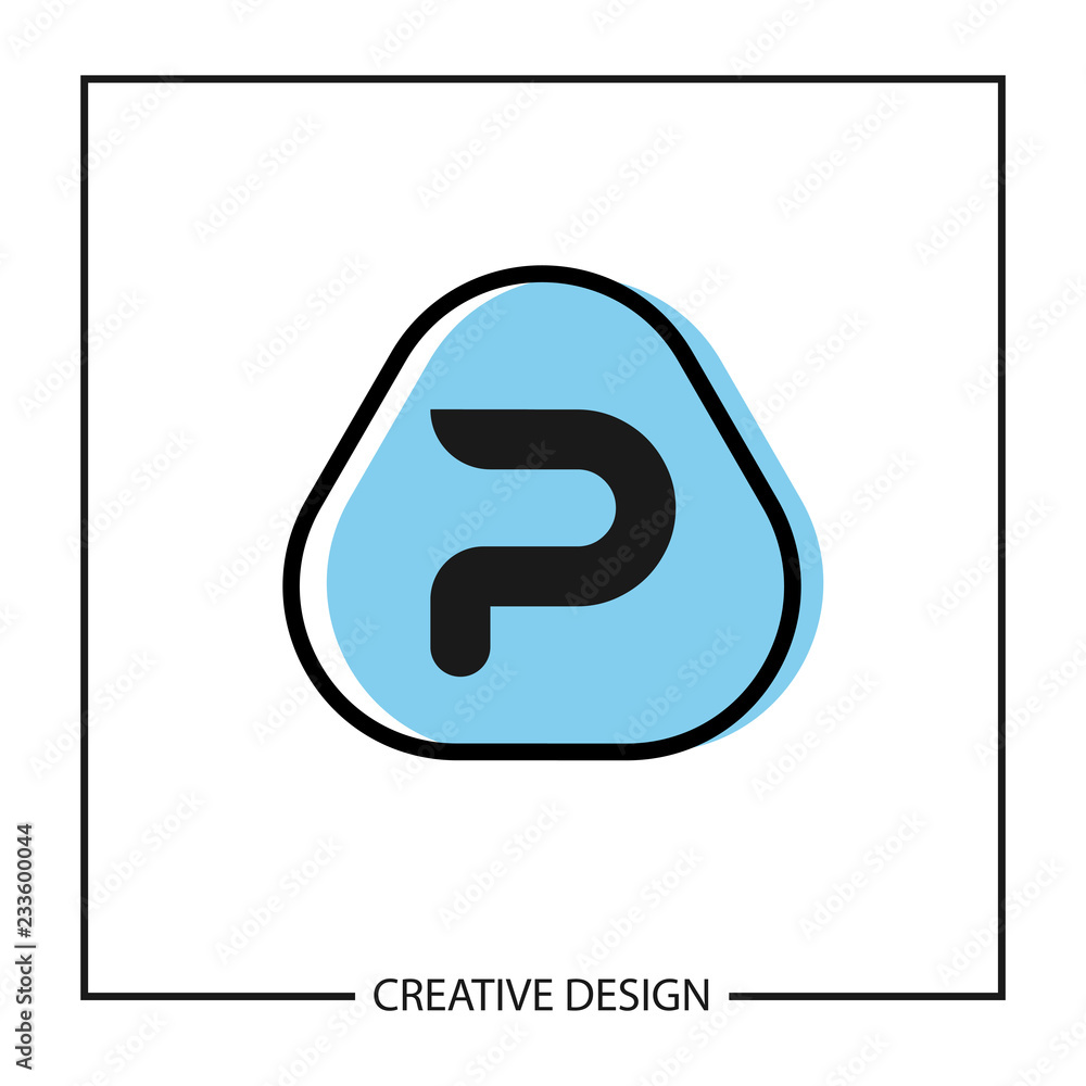 Initial Letter P Logo Template Vector Design Initial Letter P Logo Template Vector Design