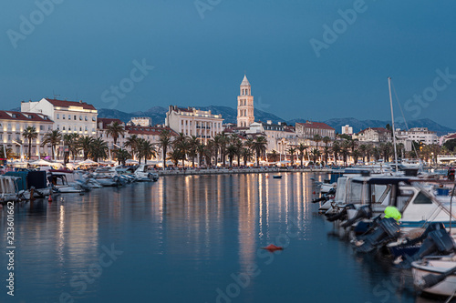 Riva in Split  Croatia