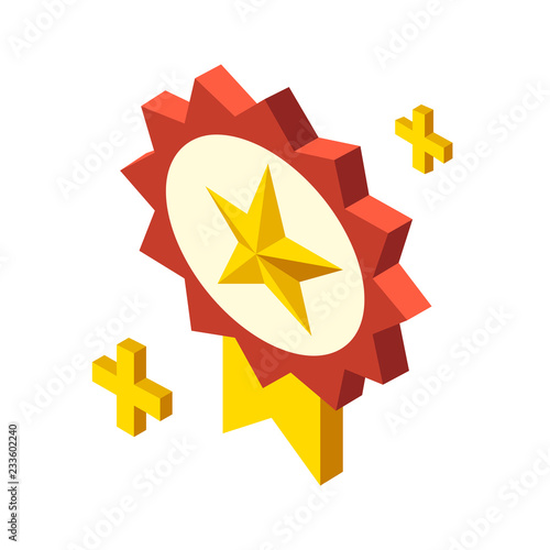 Credible Isometric illustration
