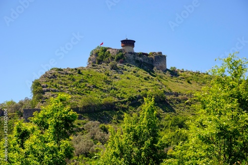 Castle of Petrela, Kalaja e Petreles, near Tirana, Albania, Europe photo