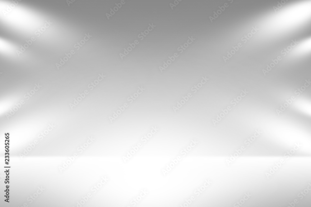 Product showcase spotlight background. Clean photographer studio. Product showcase spotlight background. Clean photographer studio.
