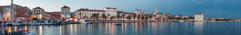 Historic city center in Split. This is a UNESCO heritage. Croatia