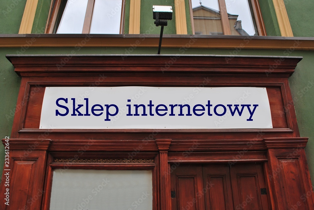 Obraz premium Sklep internetowy