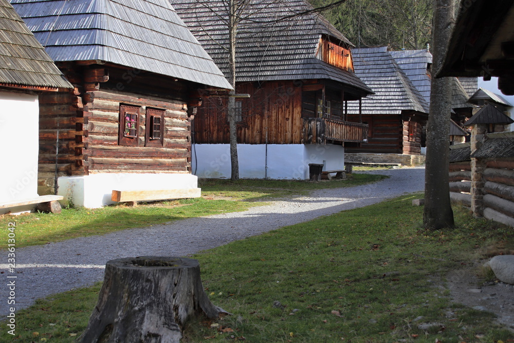 Folk architecture Slovakia