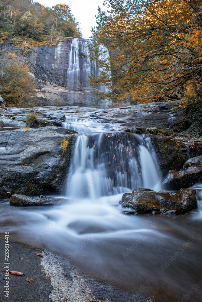 Fototapeta premium suuctu Waterfall at Mustafa Kemal Pasa District, Bursa