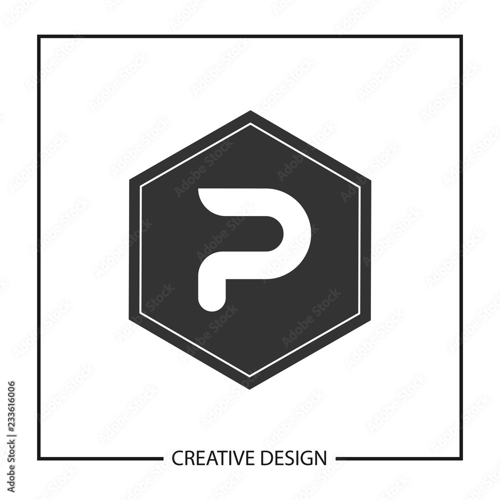 Initial Letter P Logo Template Vector Design Initial Letter P Logo Template Vector Design