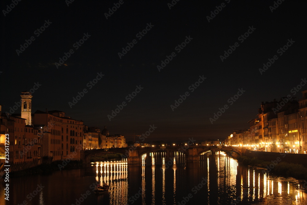 city at night, Florence