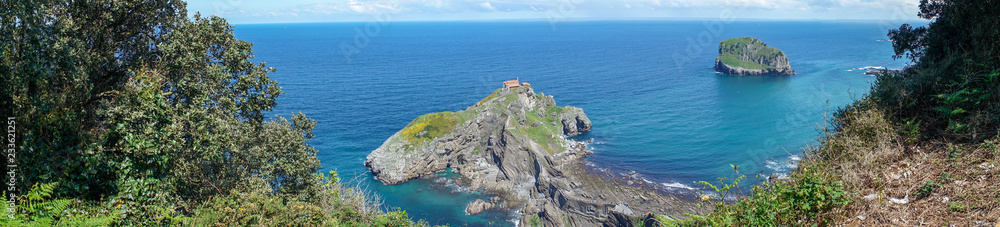 Fototapeta premium Gaztelugatxe or Dragonstone location