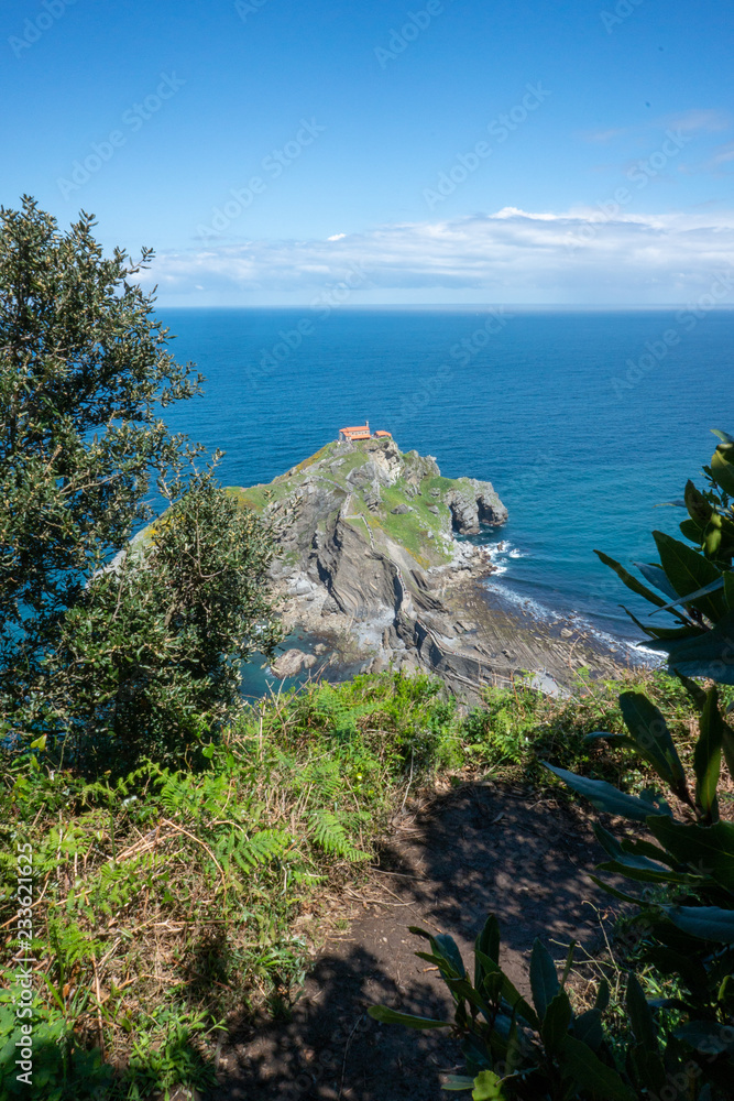 Fototapeta premium Gaztelugatxe or Dragonstone location