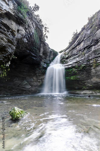 waterfall in forest