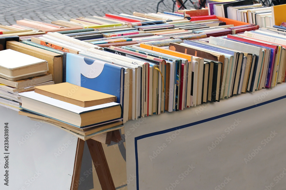 Naklejka premium Books for sale