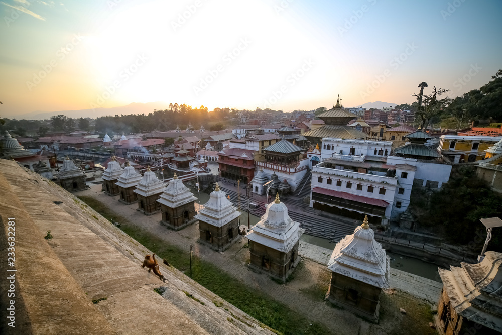 Pashupatinath Temple in Kathmandu, Nepal