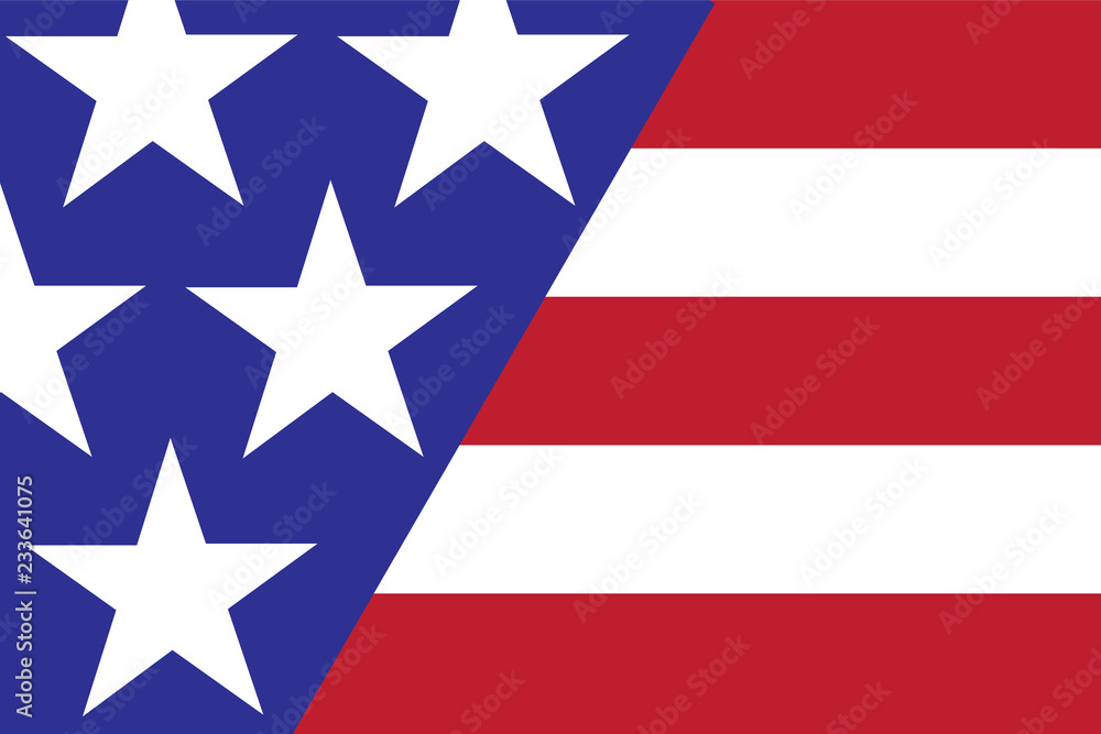 Americana Patriotic USA Flag Banner Design Americana Patriotic USA Flag Banner Design