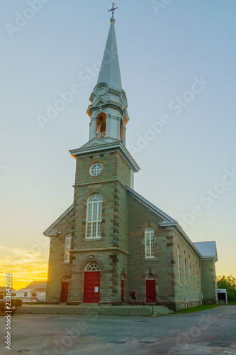 Saint-Edouard Catholic church  in Les Mechins