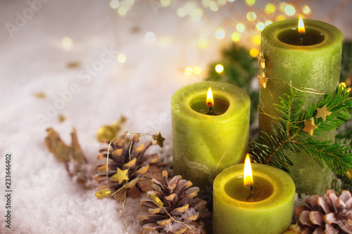 Christmas Candles  photo