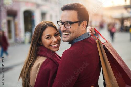 Couple in shopping