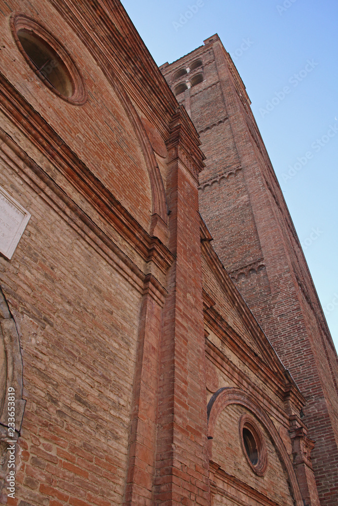 Carpi; pieve di Santa Maria in Castello, detta la Sagra e torre campanaria