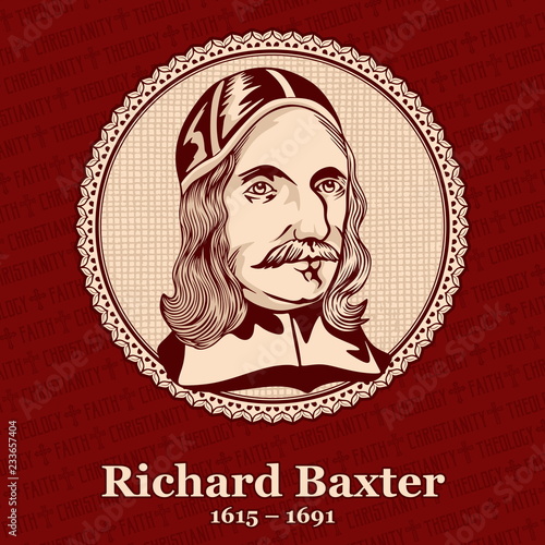 Richard Baxter (1615 – 1691) was an English Puritan church leader, poet, hymnodist, theologian, and controversialist. photo