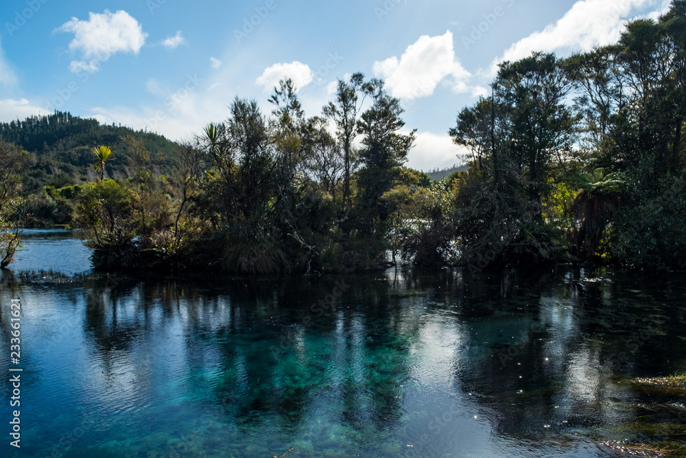 Beautiful nature at The Waikoropupū Springs, Takaka, Abel Tasman, New Zealand. Beautiful nature at The Waikoropupū Springs, Takaka, Abel Tasman, New Zealand.