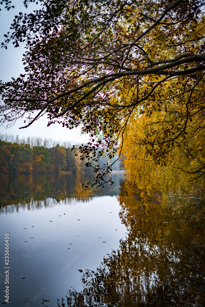 Obraz premium Herbst am See
