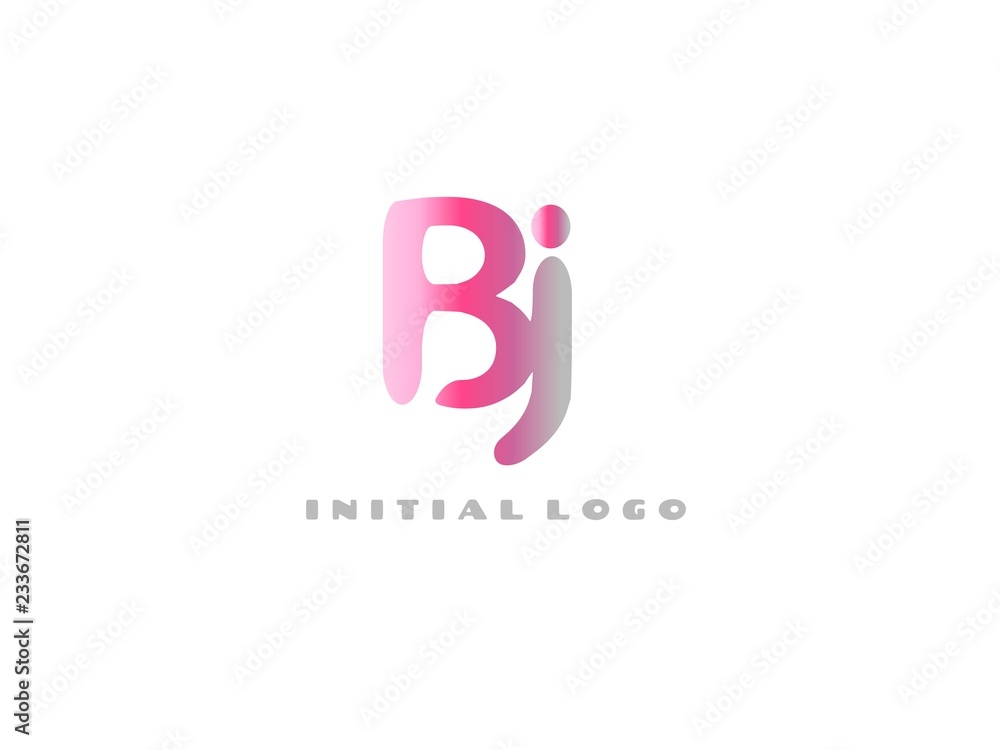 BJ Initial Logo for your startup venture BJ Initial Logo for your startup venture