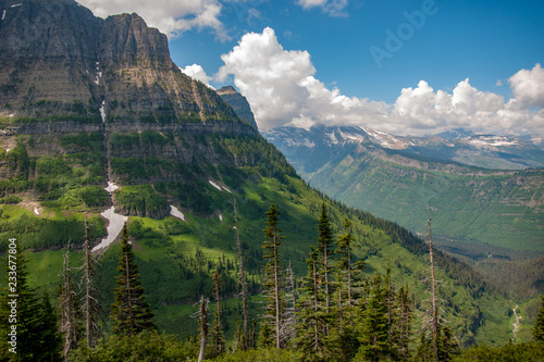 Fotografie, Obraz It's a Gorgeous Day at Glacier National Park in Northern Montana