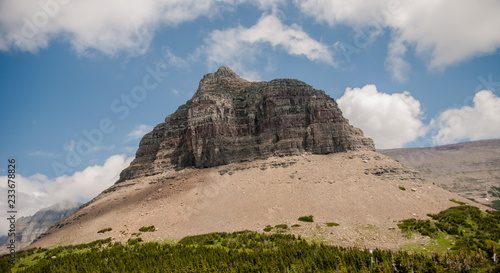 Rocky Mountaintop - Glacier National Park in Northern Montana