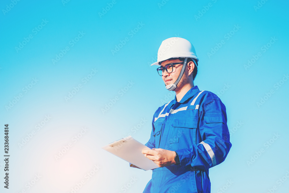 engineers operating and check generating power of solar power plant on solar rooftop engineers operating and check generating power of solar power plant on solar rooftop