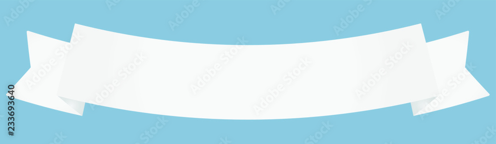 Christmas White title ribbon Christmas White title ribbon