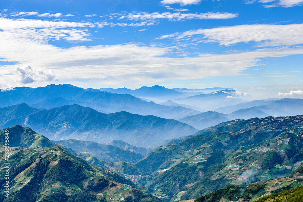 View of Hehuan Mountain
