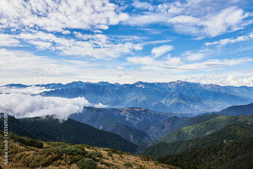 View of Hehuan Mountain
