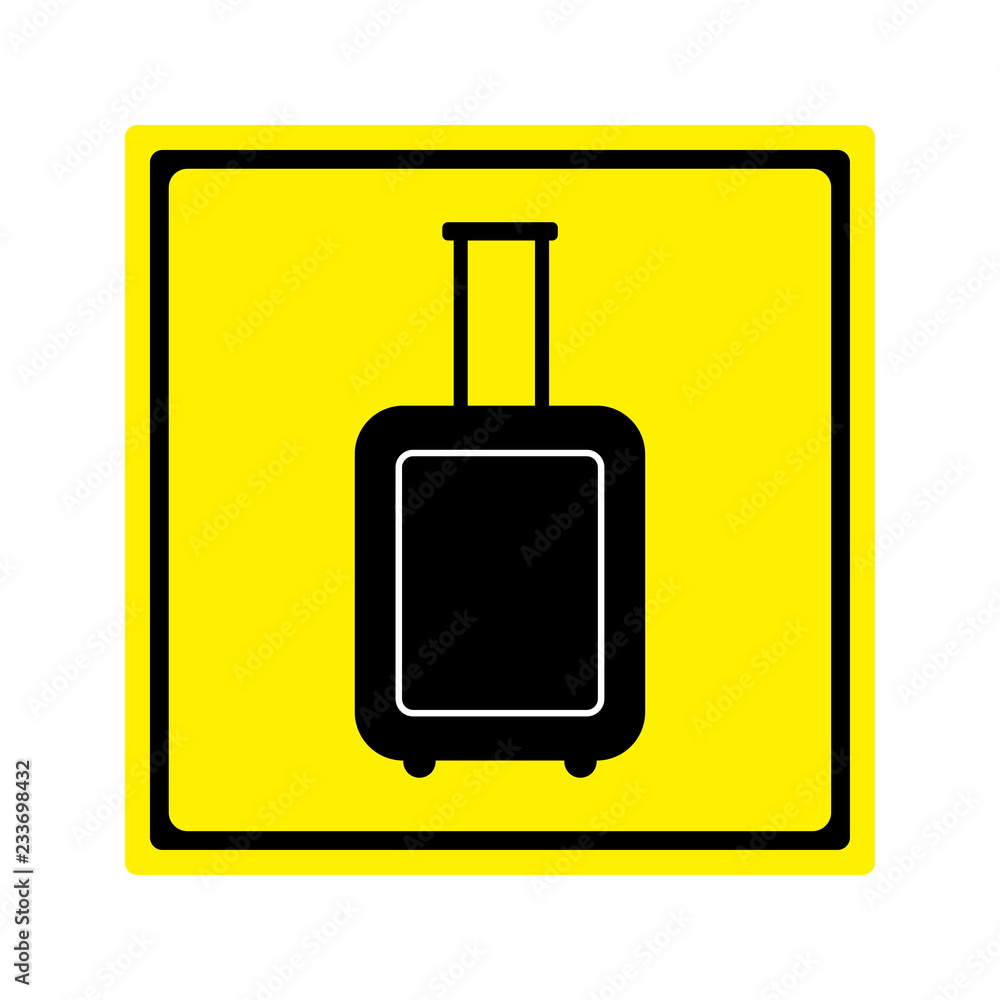 Baggage sign Baggage sign