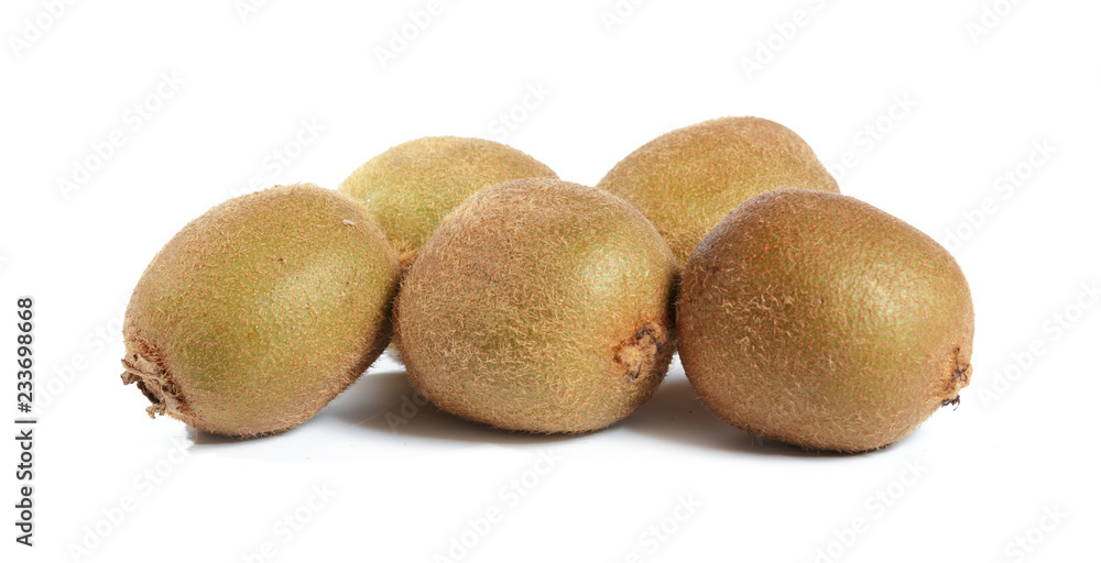 kiwi fruits isolated on white background kiwi fruits isolated on white background