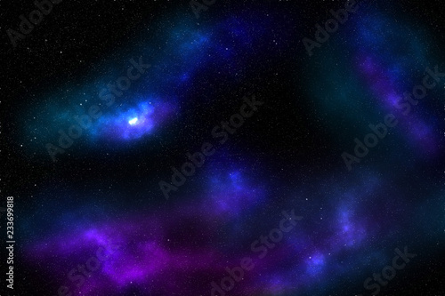 Fototapeta Naklejka Na Ścianę i Meble -  Star field outer space background texture