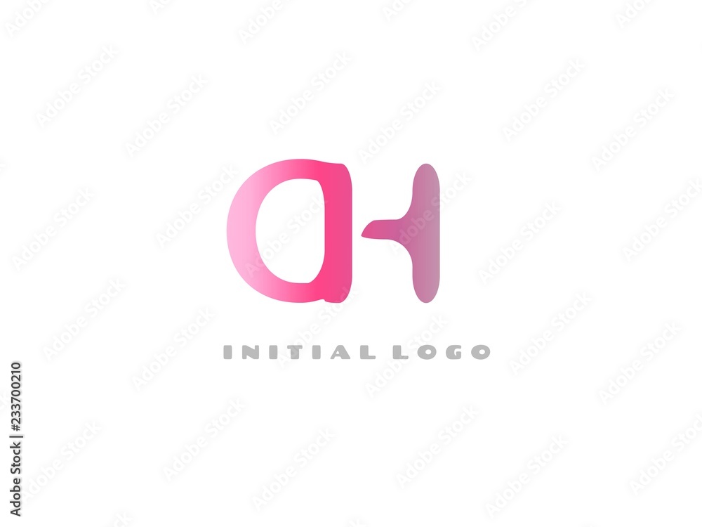CH Initial Logo for your startup venture CH Initial Logo for your startup venture