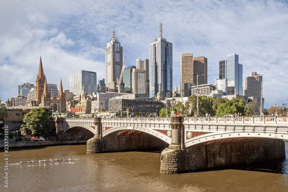 Obraz premium Melbourne Skyline
