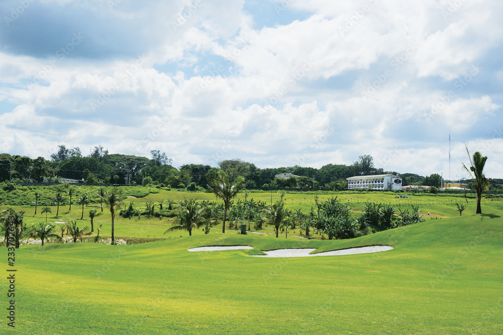 Fototapeta premium Golfclub Philipinen