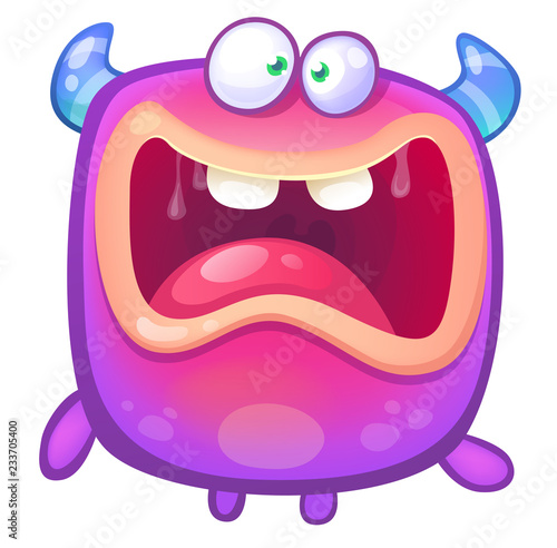 Cute funny monster