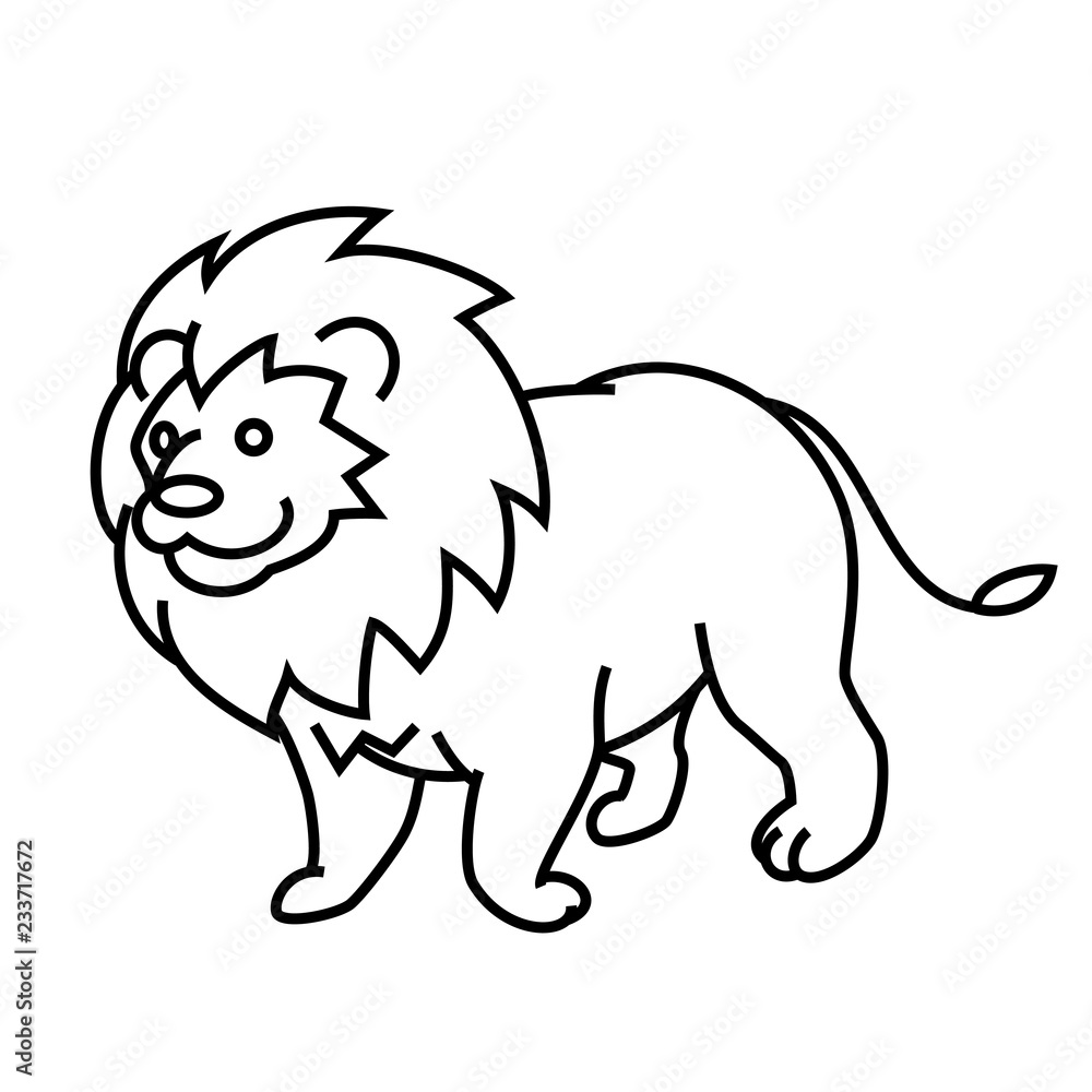 Obraz premium ライオン