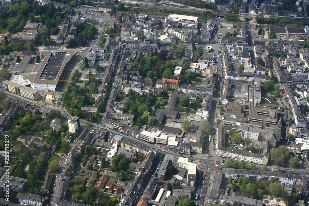 Luftbild von Mönchengladbach-Rheydt