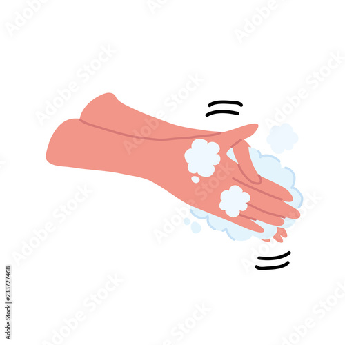  手洗い　イラスト