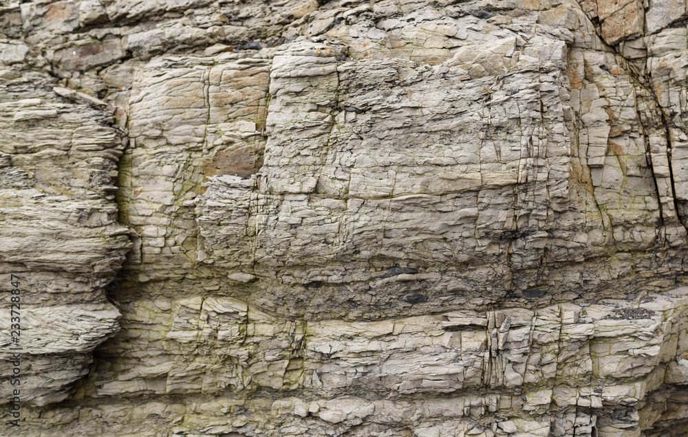 Fototapeta premium Surface of the rock. Selective focus.