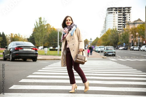 Beautiful fashionable woman...